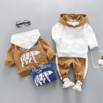 Mountain Bear Hoodie and Bottoms Set
