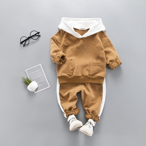 Mountain Bear Hoodie and Bottoms Set