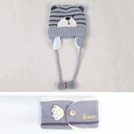 Baby Bear Winter Hat + Scarf Set