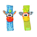 Baby Rattle Toys - Cute Animal Infant 4pcs